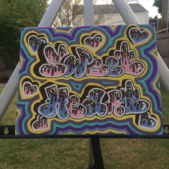 [ Original Painting ] ”Sweetheart” graffiti - Picture 11 of 16